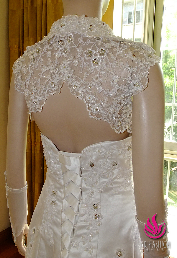 Orifashion HandmadeReal Custom Made Wedding Dress with Lace Jack